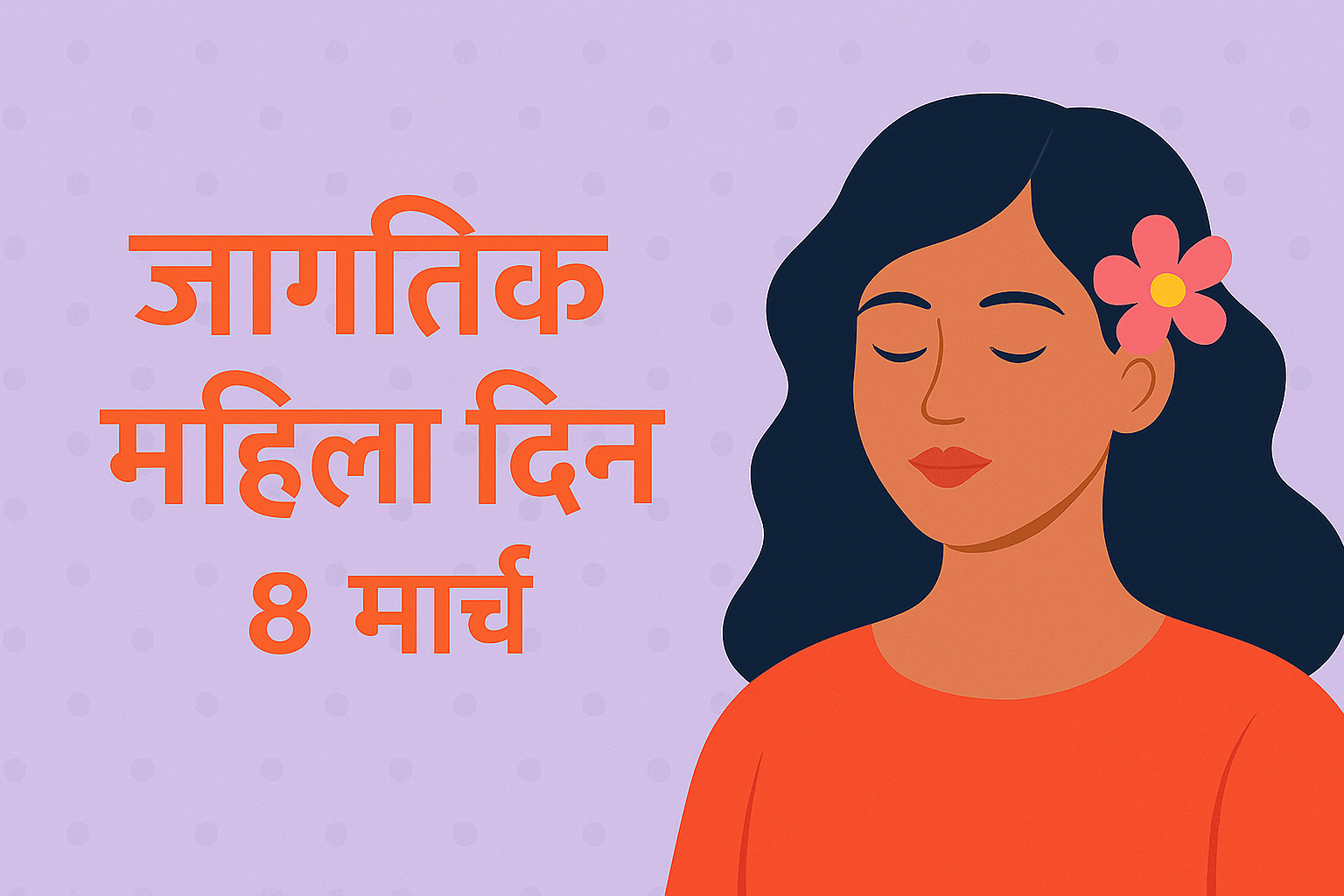 जागतिक महिला दिन ८ मार्चच्या निमित्ताने महिला सन्मान करणारी चित्रमय रचना