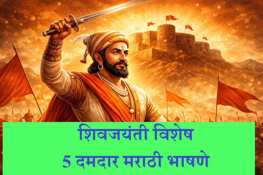 शिवजयंती निमित्त अत्यंत प्रभावशाली ५ भाषणे एकाच ठिकाणी