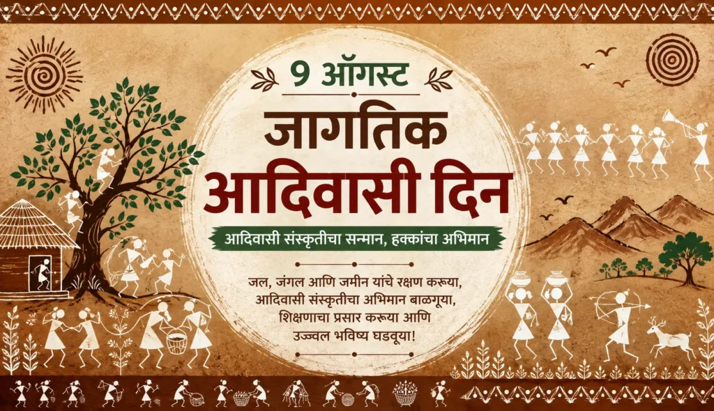 हदगाव तालुक्यात जागतिक आदिवासी दिनानिमित्त मौ.डाक्यचीवाडी येथे विविध कार्यक्रम संपन्न